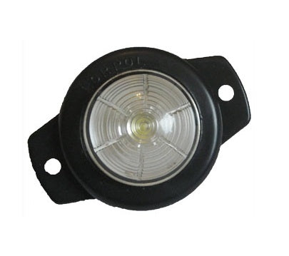 Feu de position à LED BLANC - 12/24 V - Homologué CE