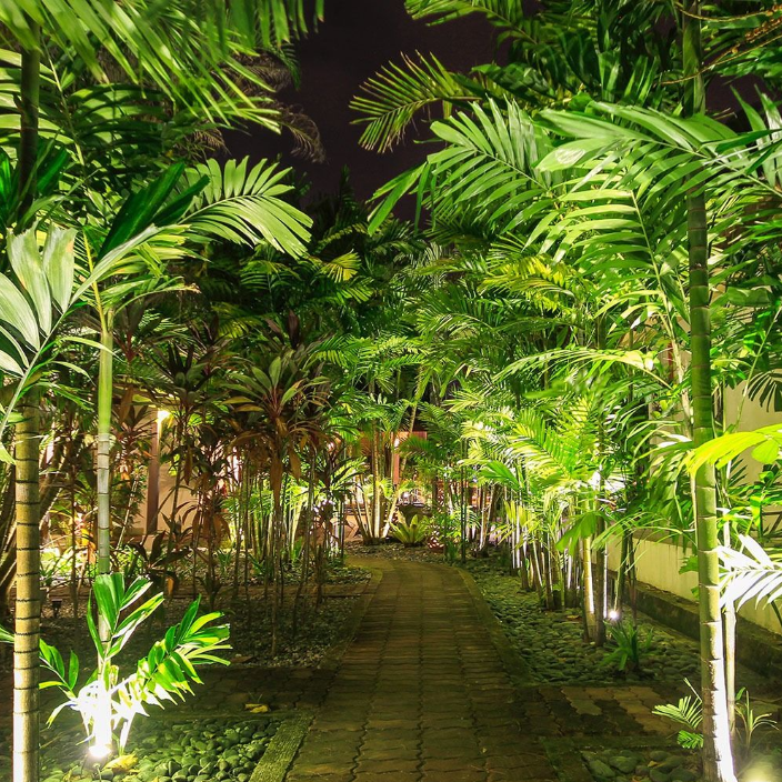 220 volts - Lampe de jardin - Blanc neutre - 12 watts - Boîtier blanc - Spot au sol