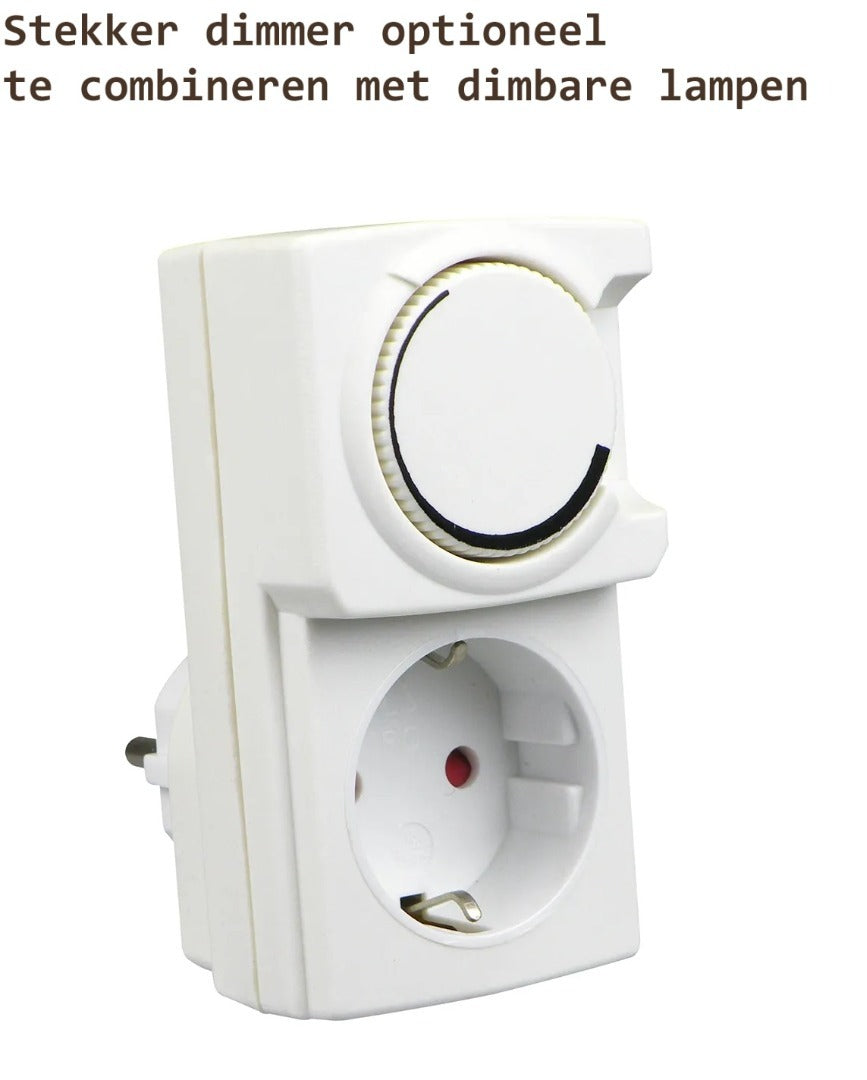 Led prikkabel Lichtsnoer - 15 meter - IP65 Waterdicht - 220 Volt