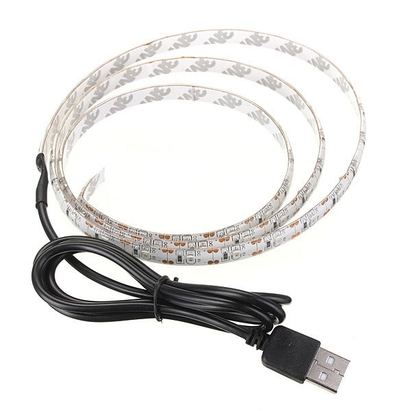 USB ledstrip - ROOD - 1 meter - 60L/m - 5050
