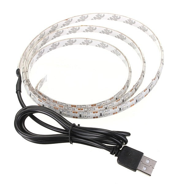 USB ledstrip - BLAUW - IP65 - 1 meter - 60L/m