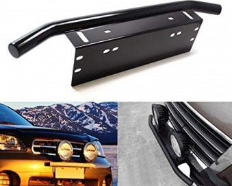 Decoratieve houder voor LED werklampen - Zwart