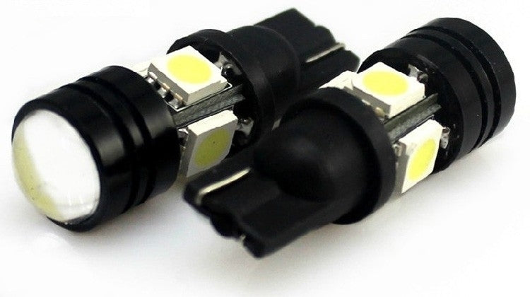 T10 LED 4-SMD + 1.5 Watt CREE - 12V interior lamp