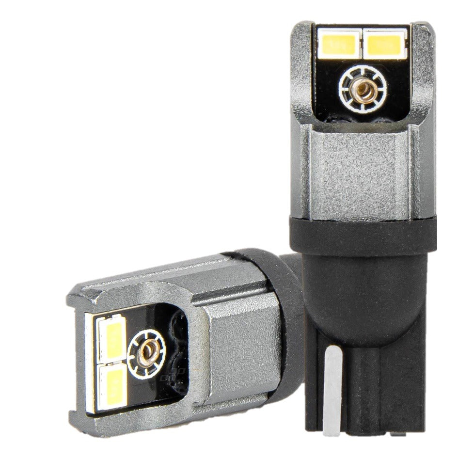 T10 LED - CANBUS - 4 SMD - 12/24V - extra fel - 2 stuks