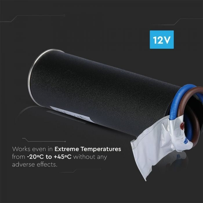 Spot encastré au sol 26 mm - Éclairage de jardin 12 volts - Blanc chaud - 0,5 watt - IP67