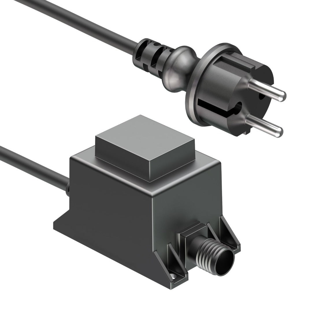 1x LED grond spot - 12V - 1.5 Watt - Complete set - Zwart – ABC-Led