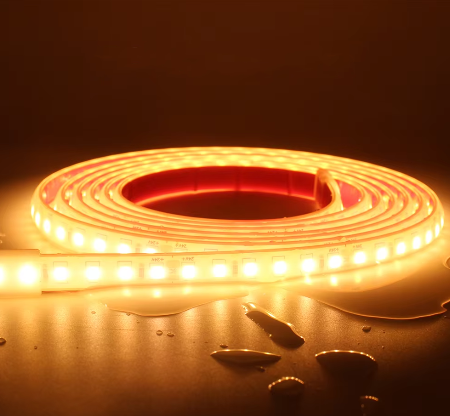 LED strip - 8 meter warm wit  - IP68 - 120 Leds/m - 24V - 2835