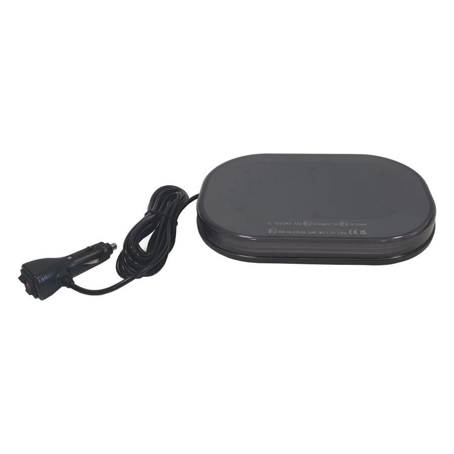 LED dak zwaailamp - Dark edition - 60 LED - R10/R65