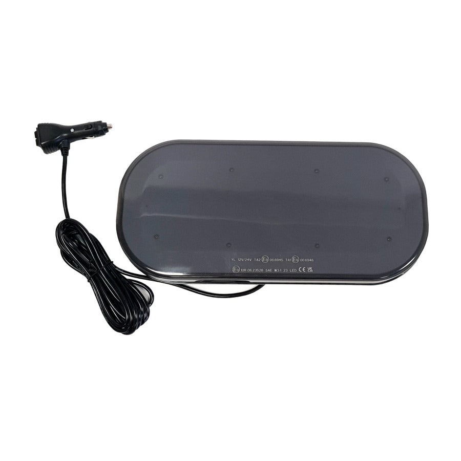 LED dak zwaailamp - Dark edition - 72 LED - R10/R65 - 36cm