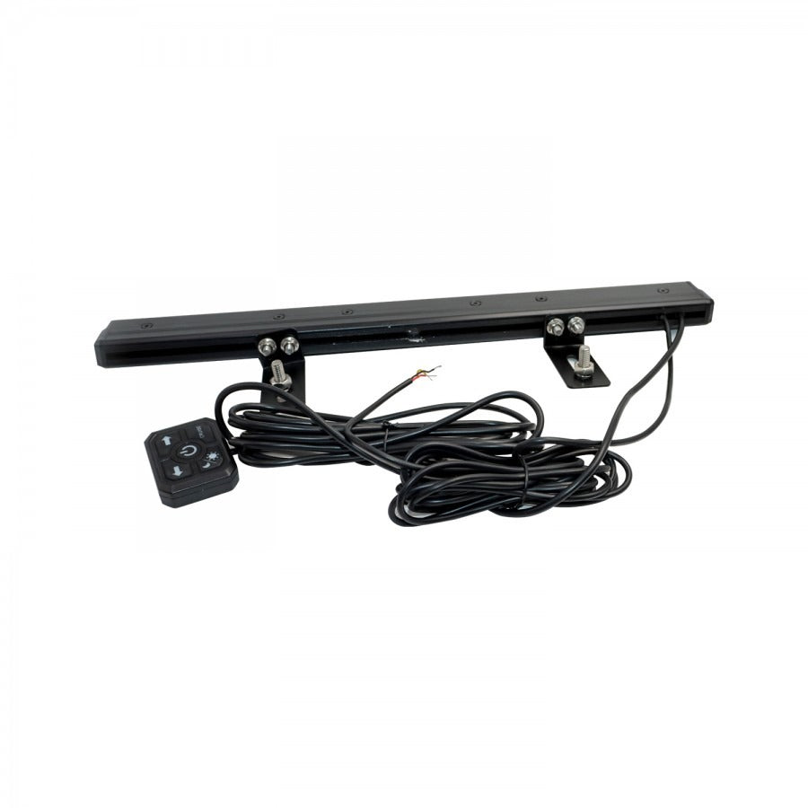 47cm LED bar flitser ultra dun - ORANJE - R65 R10 - Met controller