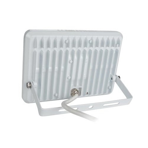 Waterdichte LED-schijnwerper – 30W – Warm wit – Wit