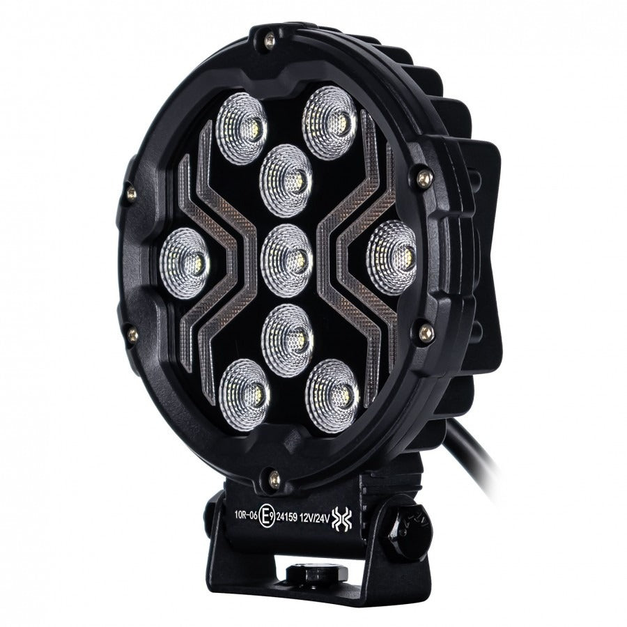 LED-Werklamp met IP67-bescherming 9 LEDS Spider