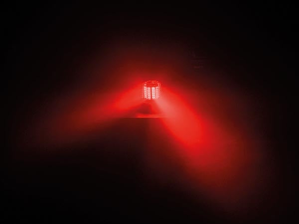 Zwaailamp rood 108 roterende leds