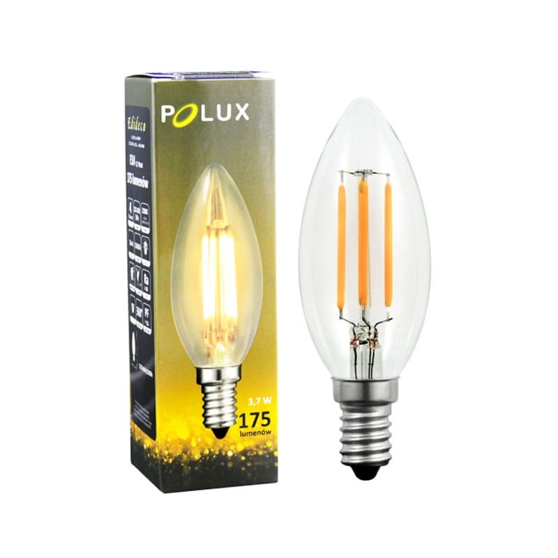 Egoïsme Melancholie Afkorten E14 Filament LED-lamp - Extra Warm Wit - 175 Lumen - 3.7W - ABC-led.nl