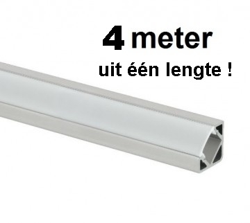 teleurstellen Stimulans soort LED Profiel 4 meter - 45 graden - ABC-led.nl