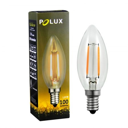 Filament LED-lamp E14 1,8 watt 100 lumen 2200 kelvin - ABC ...