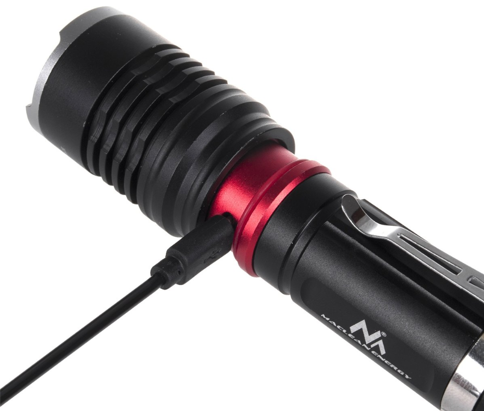 natuurlijk Frustratie Zeug LED zaklamp - 900 lumen - USB oplaadbaar met fietshouder - MCE220 -  ABC-led.nl